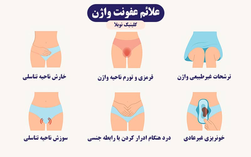 علائم عفونت واژن